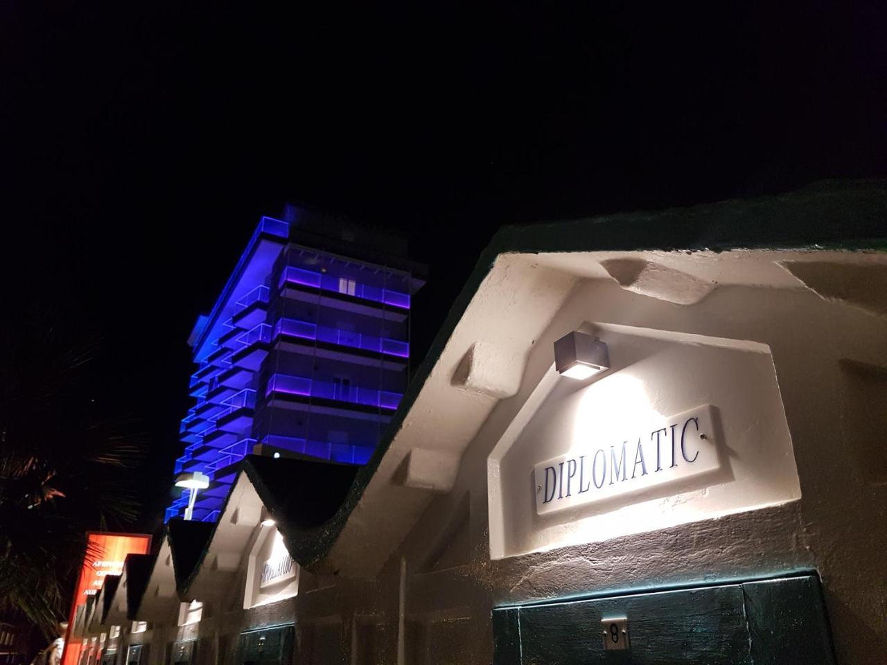 Hotel Diplomatic Riccione Exterior foto
